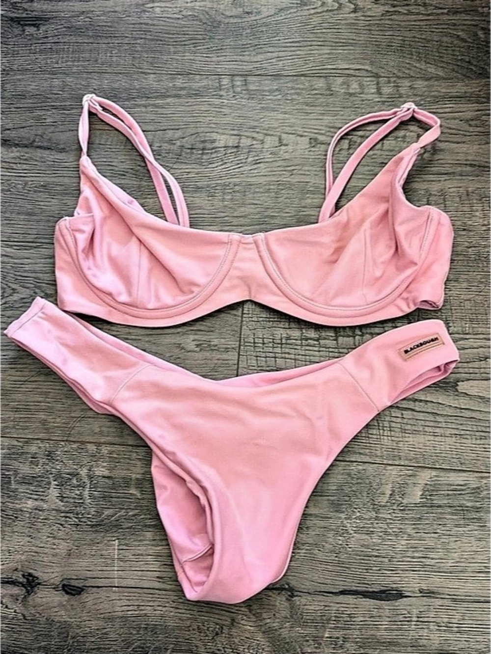 Blackbough Swim Pink Bikini Set
